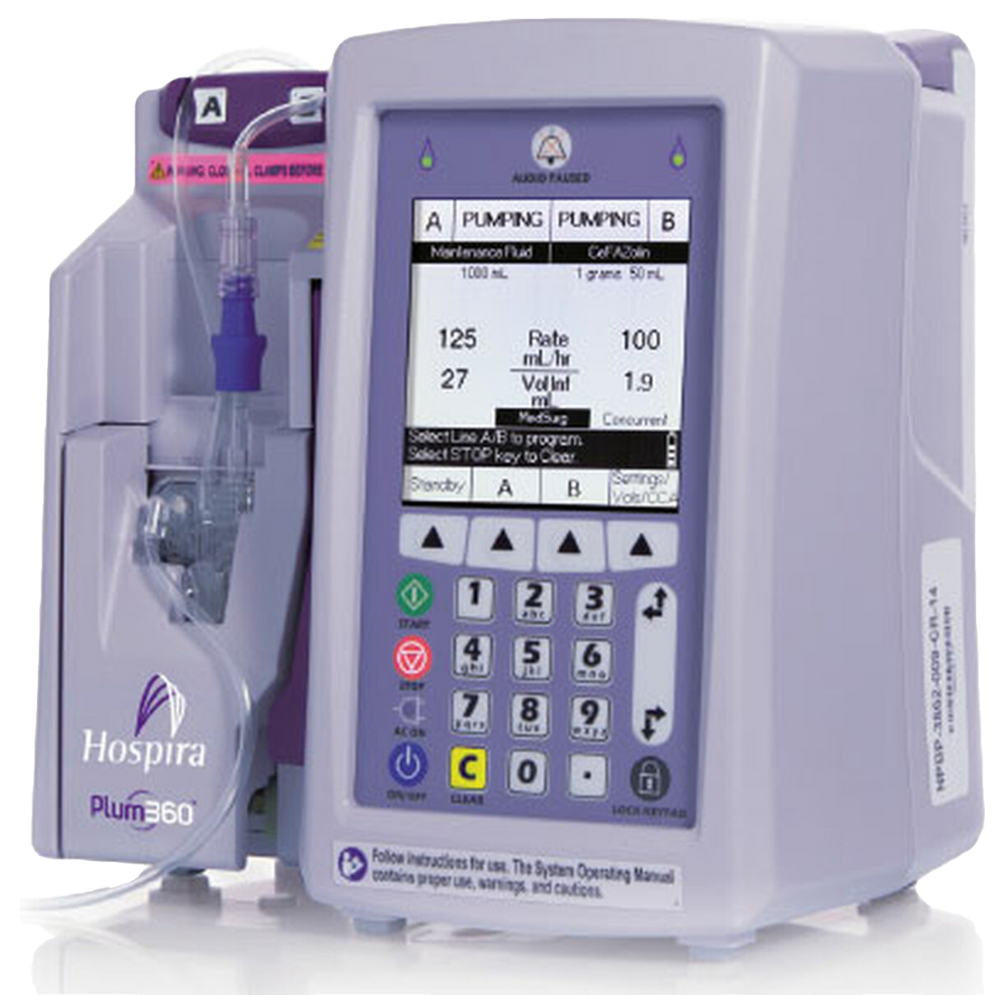 Refurbished Hospira Plum 360 infusion pump